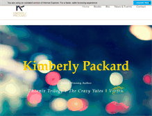 Tablet Screenshot of kimberlypackard.com